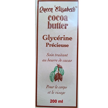 Queen Elisabeth Cocoa Butter Precious Glycerine 200ml